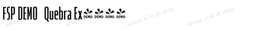 FSP DEMO   Quebra Ex字体转换